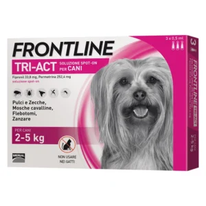 Frontline Tri-Act 2 5 kg spot-on cani