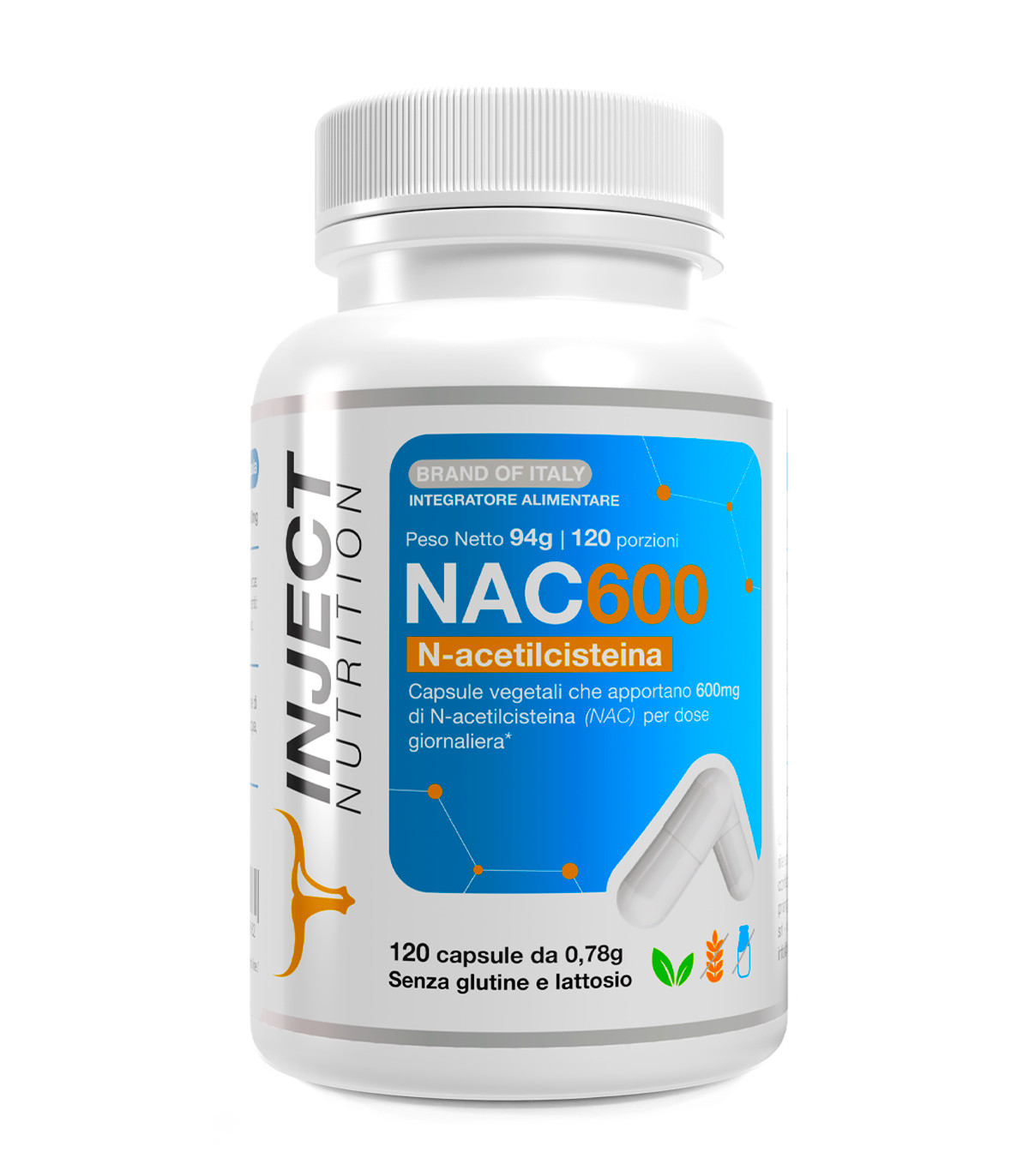 NAC 600 N-Acetilcisteina (120cps)
